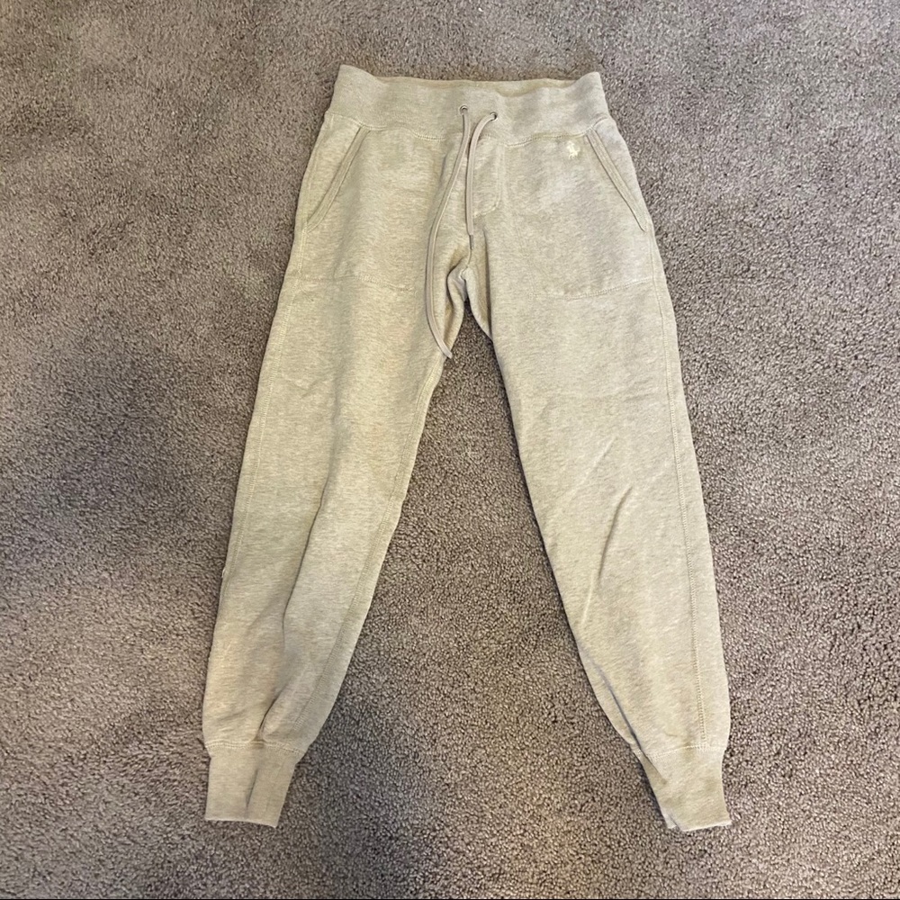 Polo ralph lauren taupe sweatpants